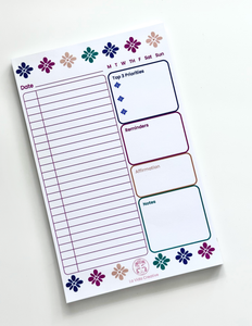 Daily Calendario Notepad