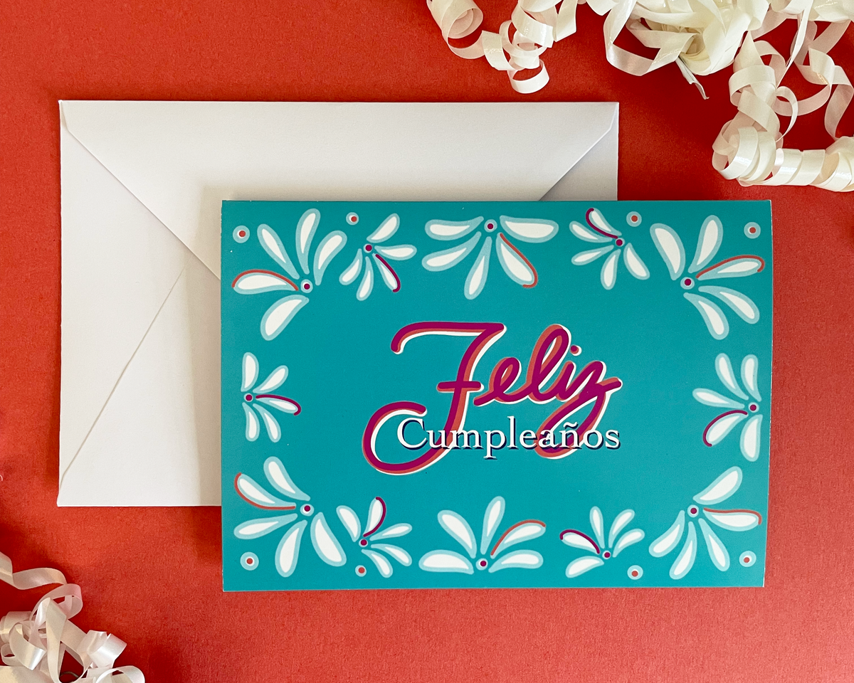 Feliz Cumpleaños Greeting Card – La Vida Creative