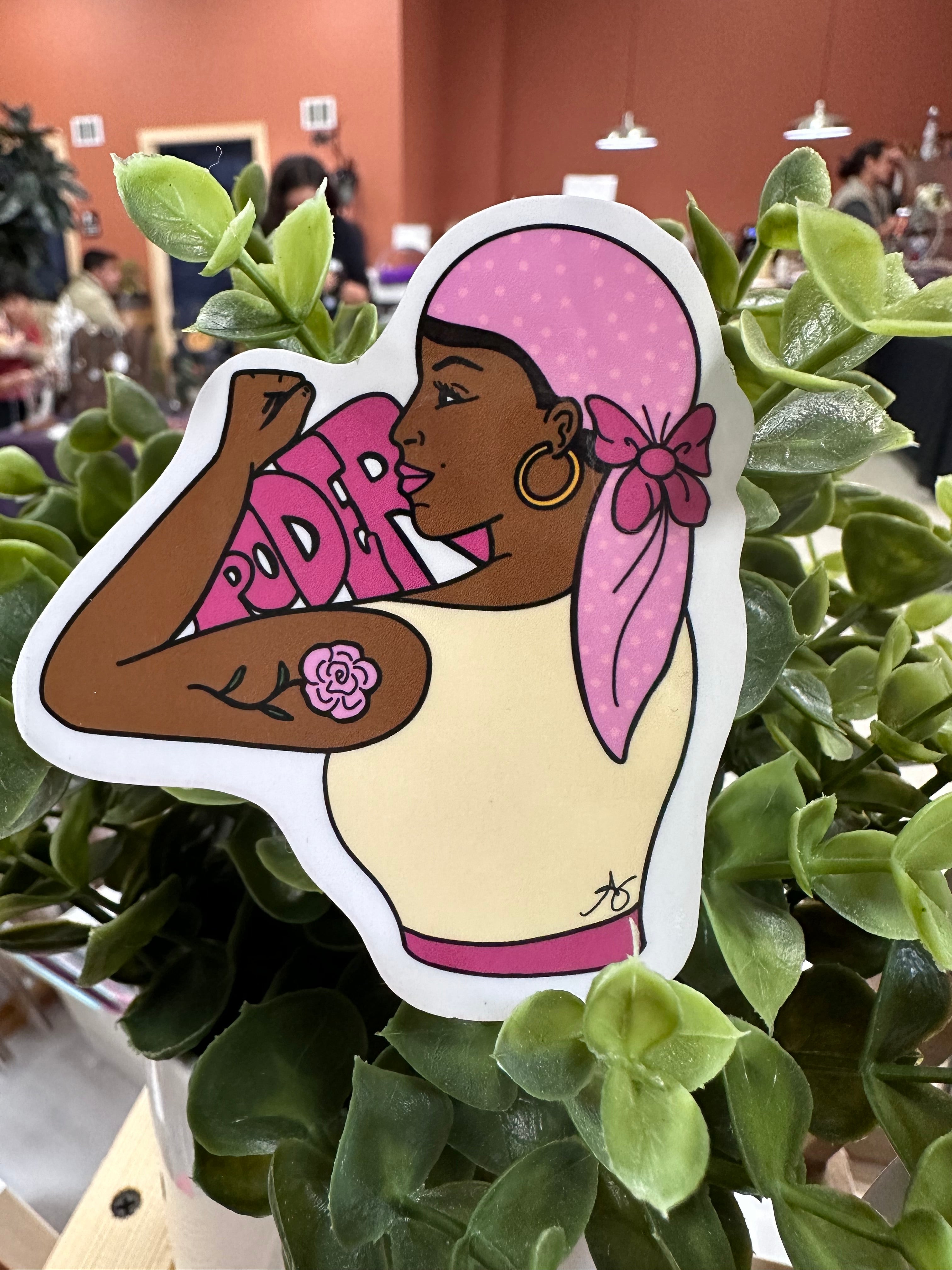 Poder Rosa Sticker