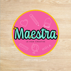 Maestra Sticker