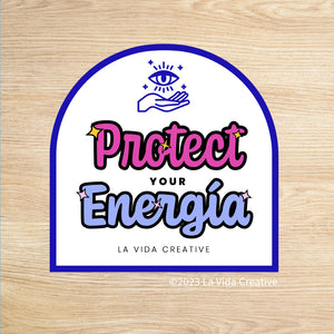 Protect your Energía Sticker