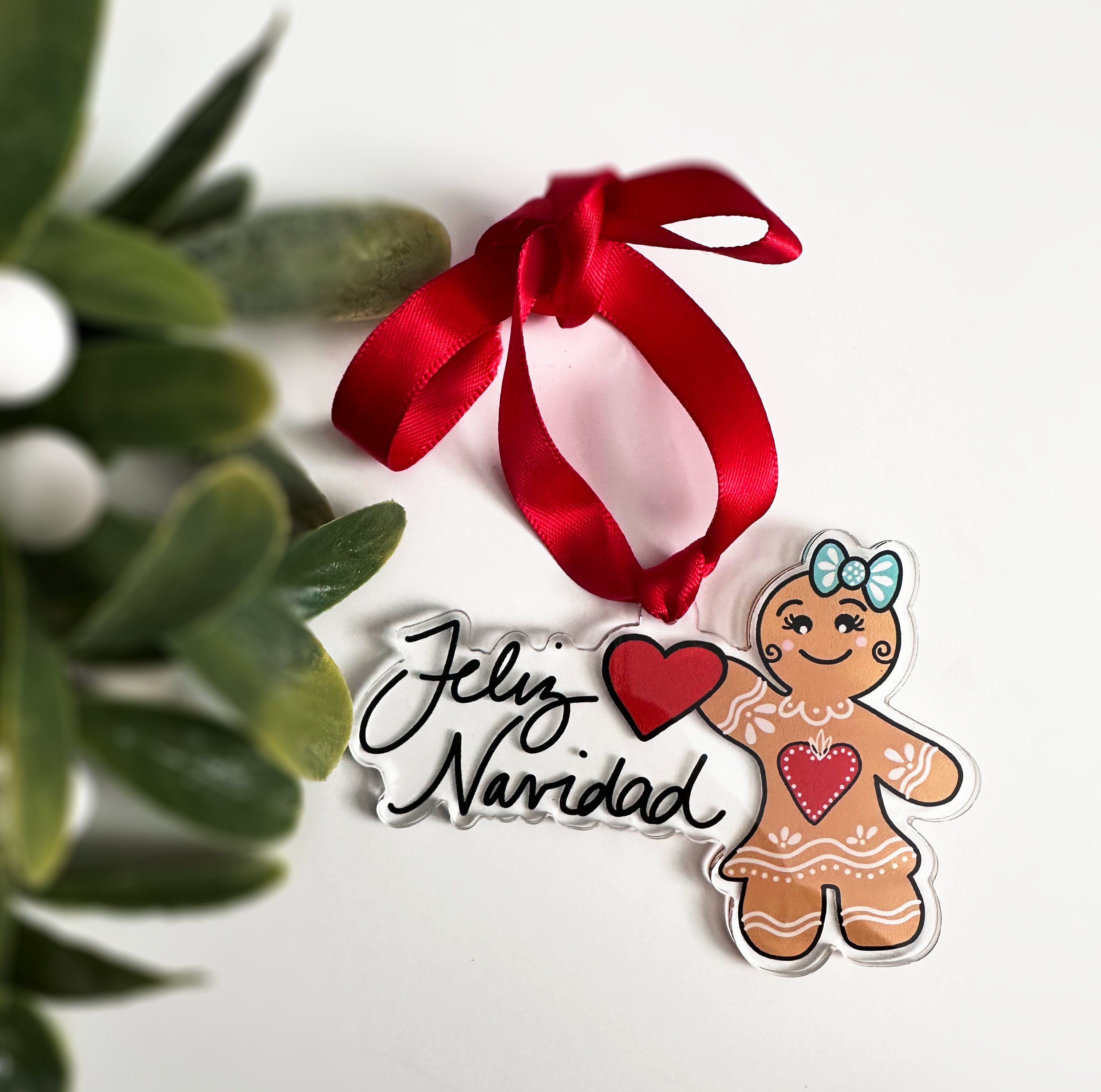Gingerbread Amor Ornament